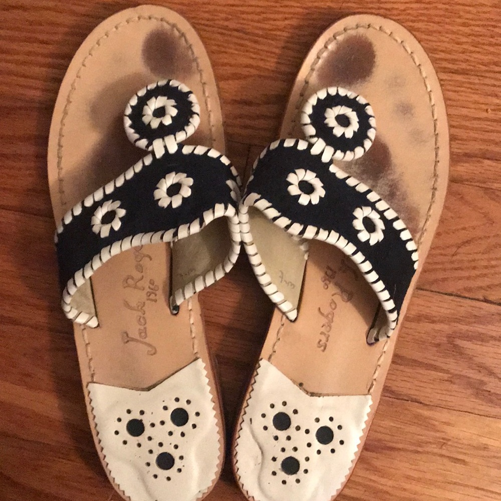 Navy blue Jack Rogers